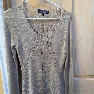 Size medium taupe sweater